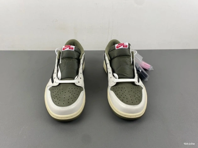 Reps TBK TRAVIS JORDAN MEDIUM 1 X DM7866-200 AIR OG SCOTT OLIVE LOW 0801